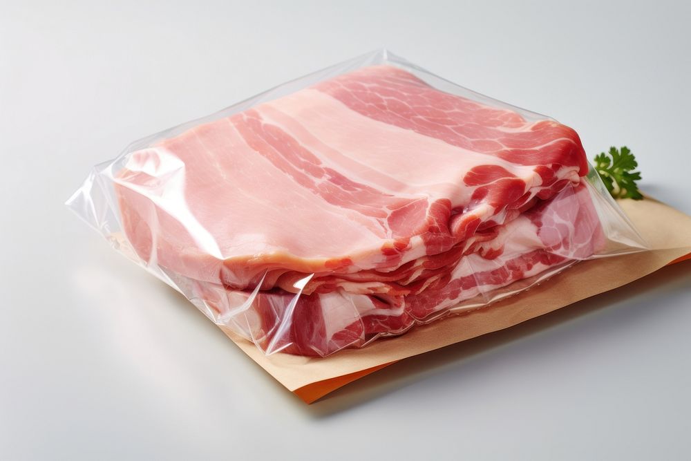 Ham packaging  meat pork beef.