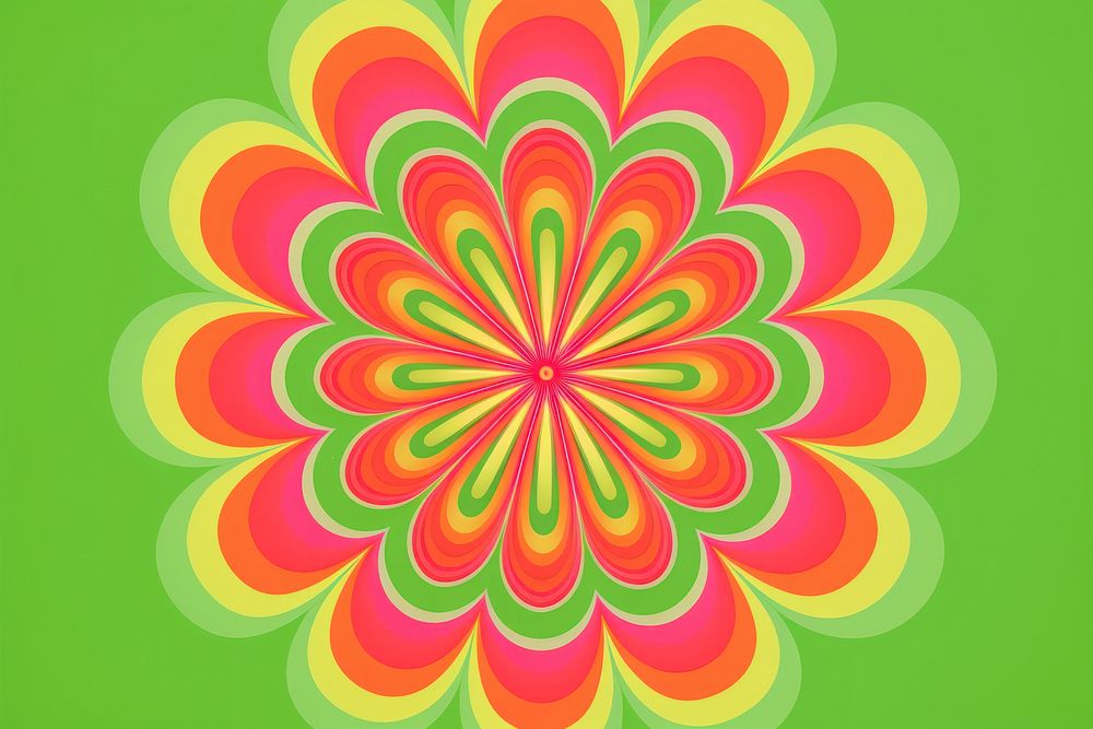 Abstract Graphic Element of abstract minimalistic symmetric psychedelic style backgrounds graphics pattern.