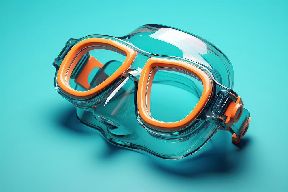 Snorkling goggles transparent accessories snorkeling.