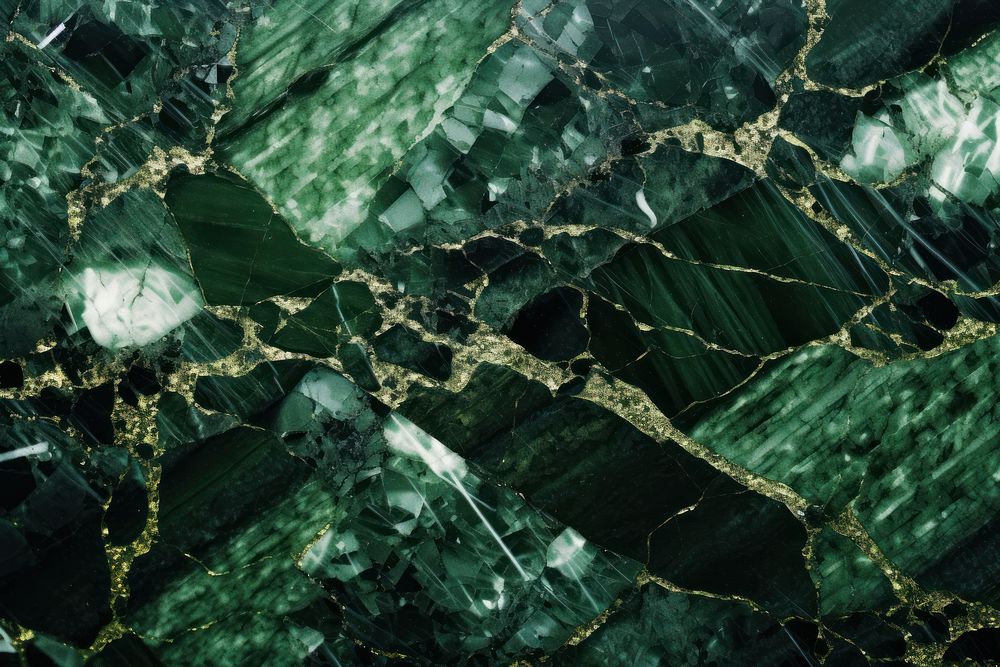 Green marble texture backgrounds jewelry accessories.
