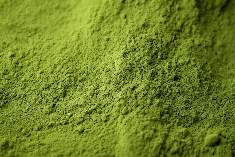 Sand texture powder green plant.