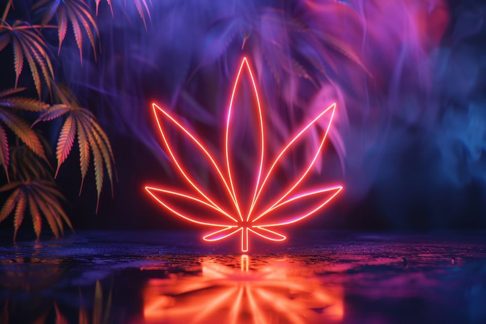 Cannabis light outdoors nature.