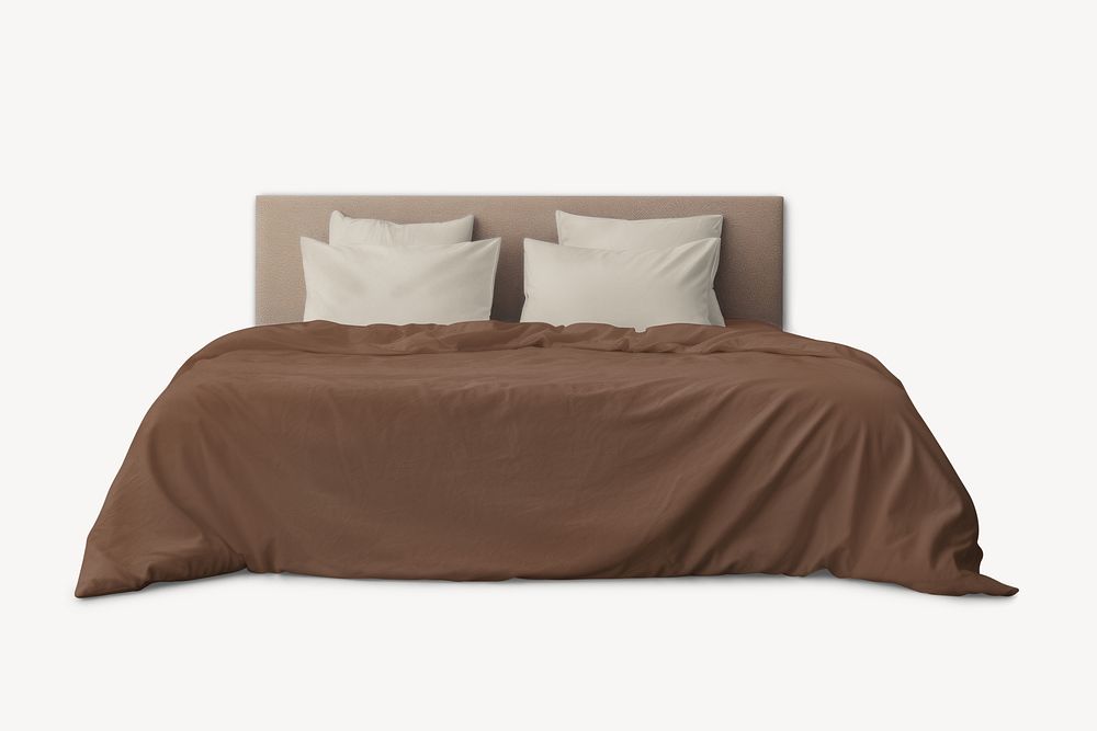 Brown bedding