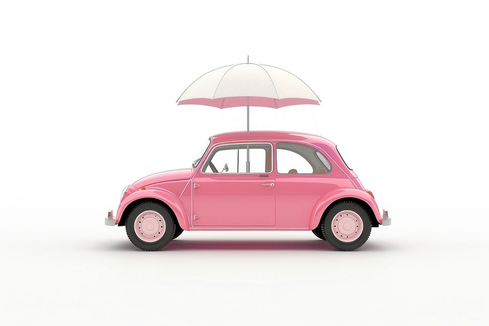 Cute car umbrella vehicle wheel.