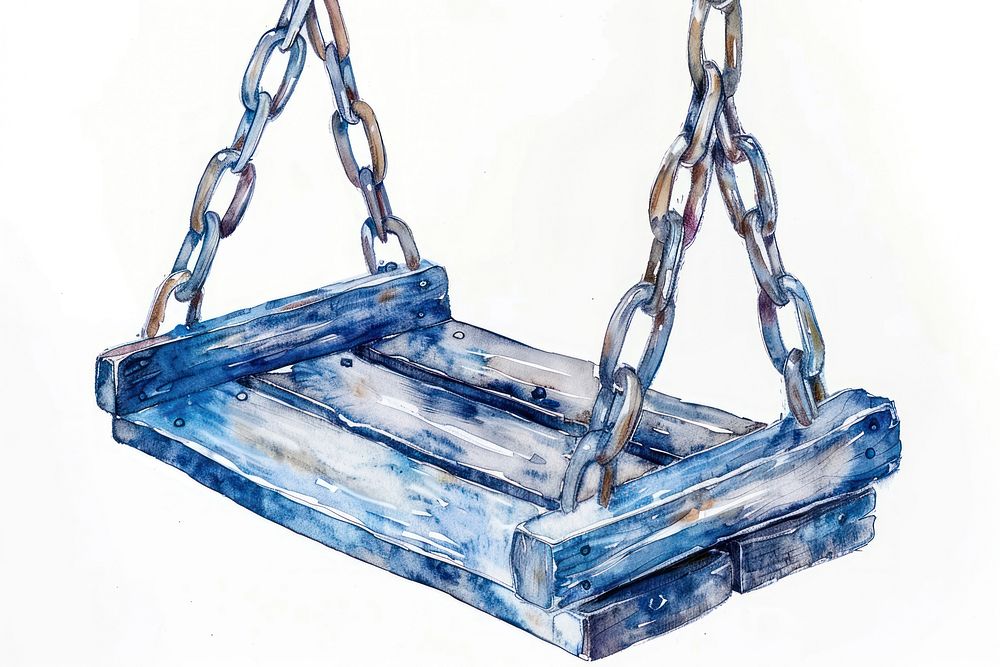 Playground swing jewelry hanging device.