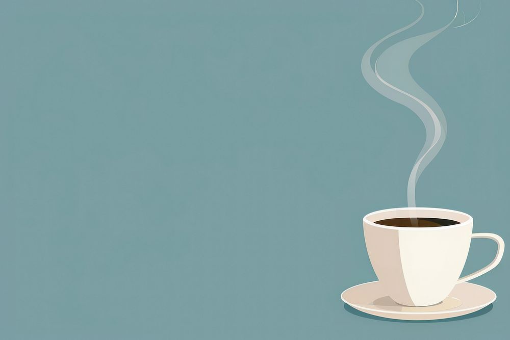 Cup of coffee drink mug tea.