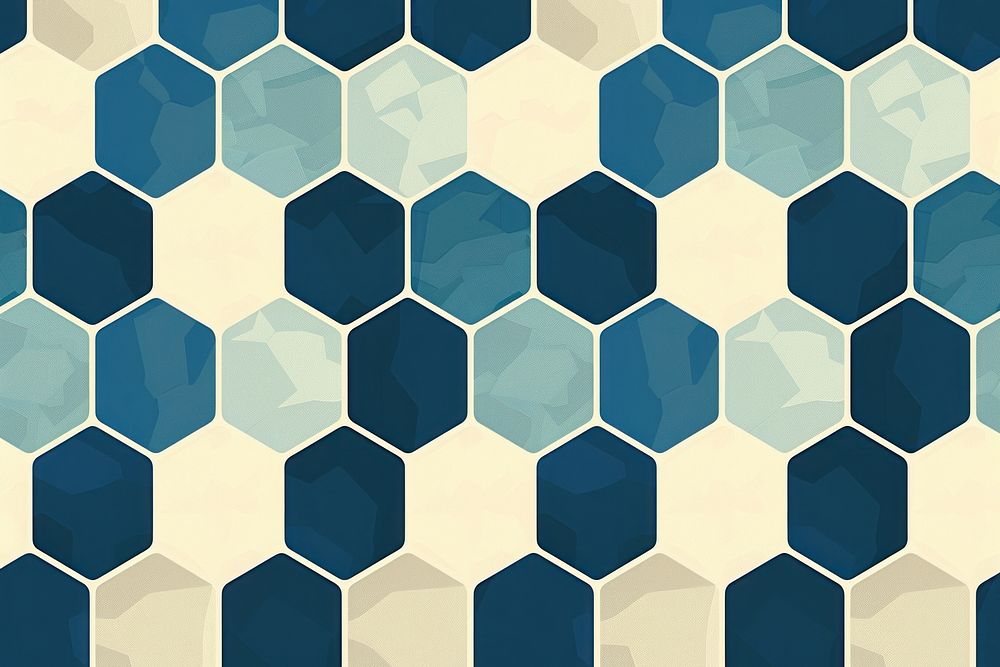 Hexagons pattern backgrounds flooring.