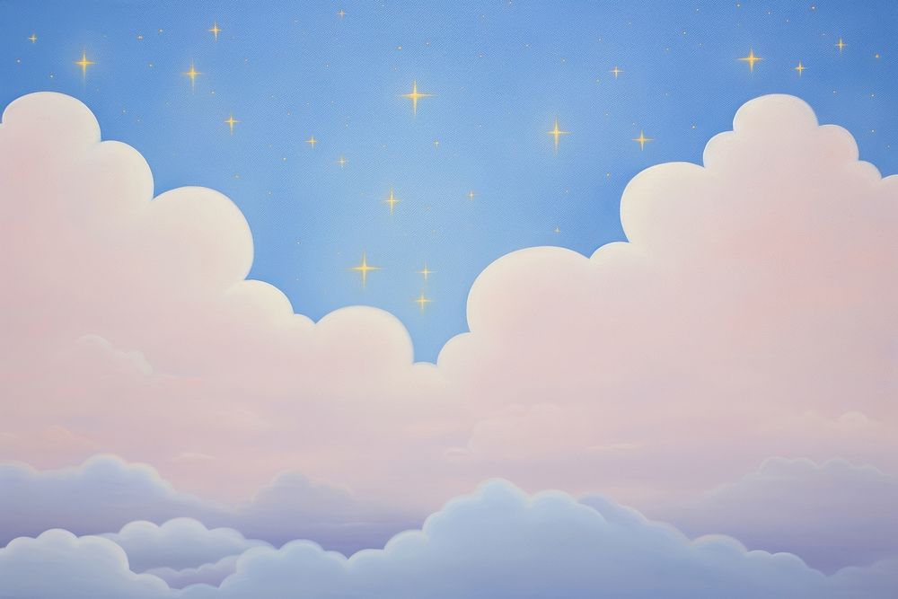Night sky and cloud backgrounds outdoors nature.