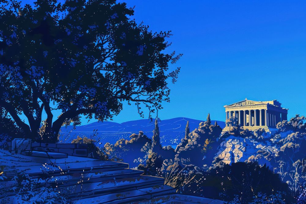 Temple of Athena architecture building landmark.