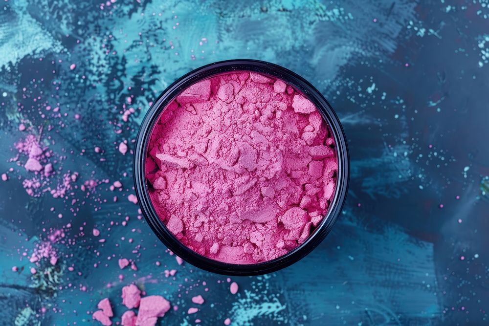 Holi color powders cosmetics freshness raspberry.