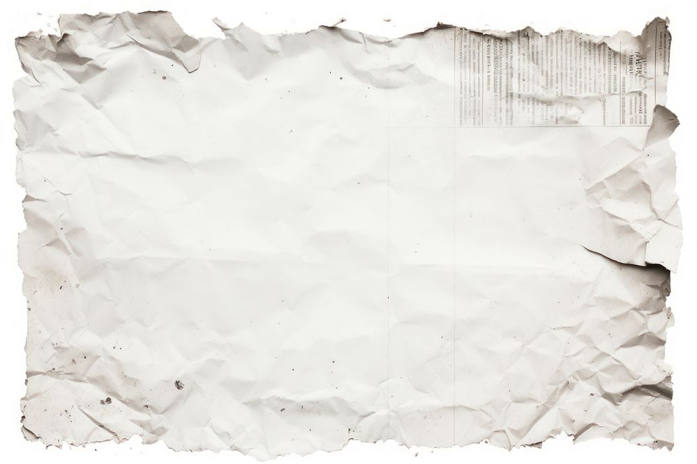 A square aesthetic newspaper torn paper backgrounds rough white.