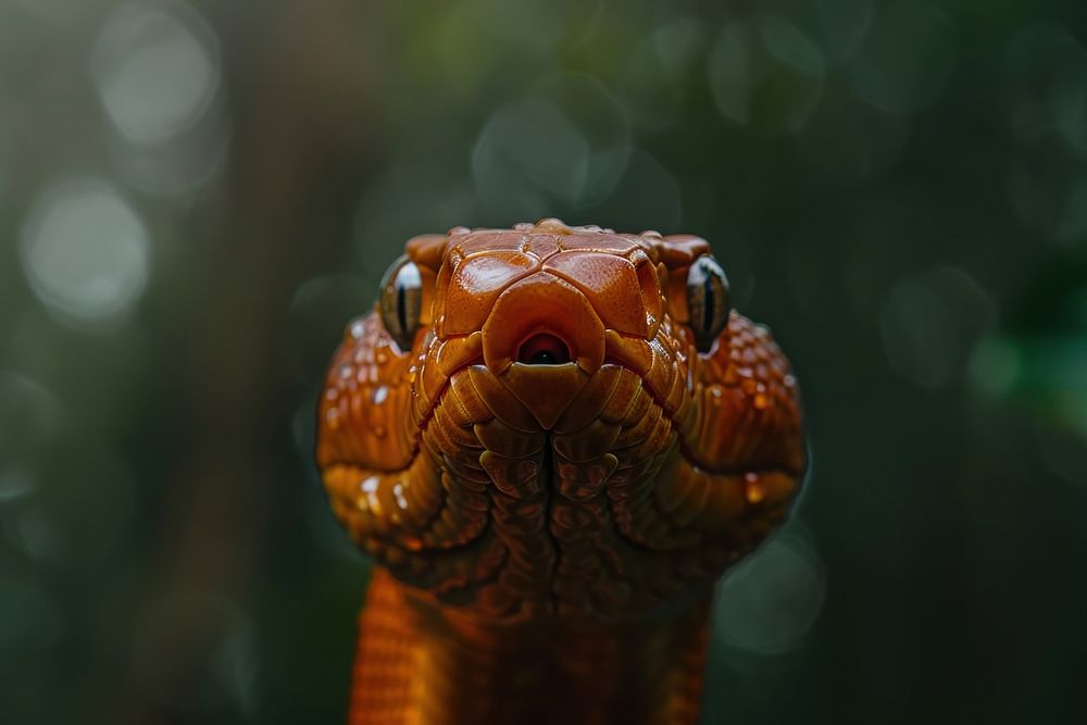 Snake King cobra reptile animal medication.