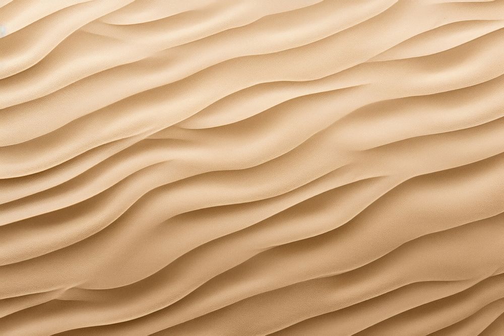 Wave pattern on sand backgrounds texture desert.