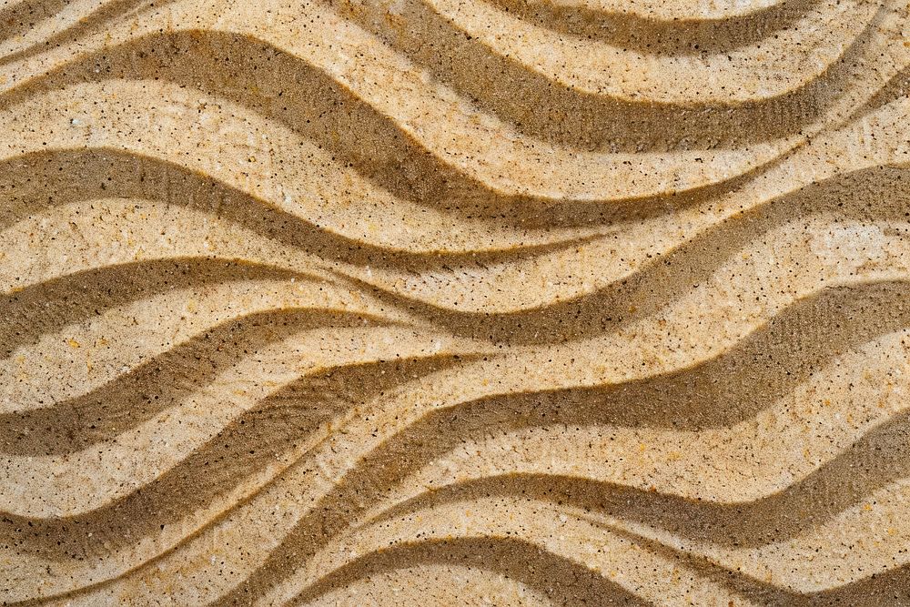 Topography pattern on brown sand backgrounds outdoors texture.