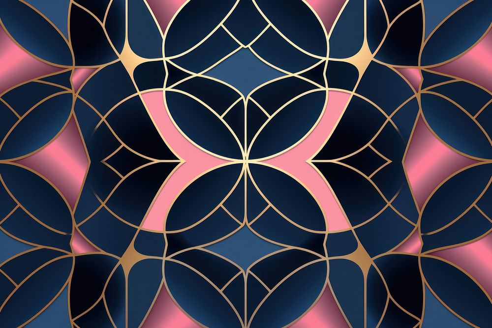 Ramadan modern geometric style pattern art kaleidoscope backgrounds.
