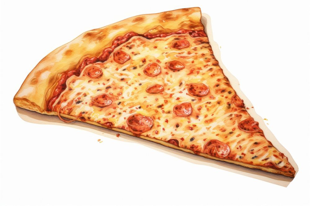A pizza food zwiebelkuchen pepperoni.