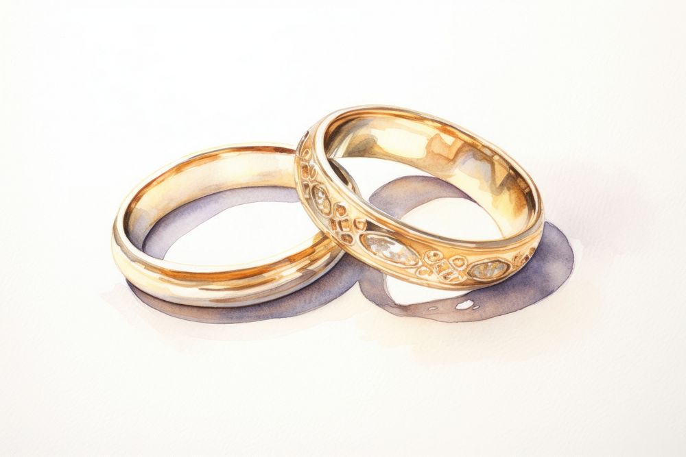 A wedding rings jewelry gold accessories.