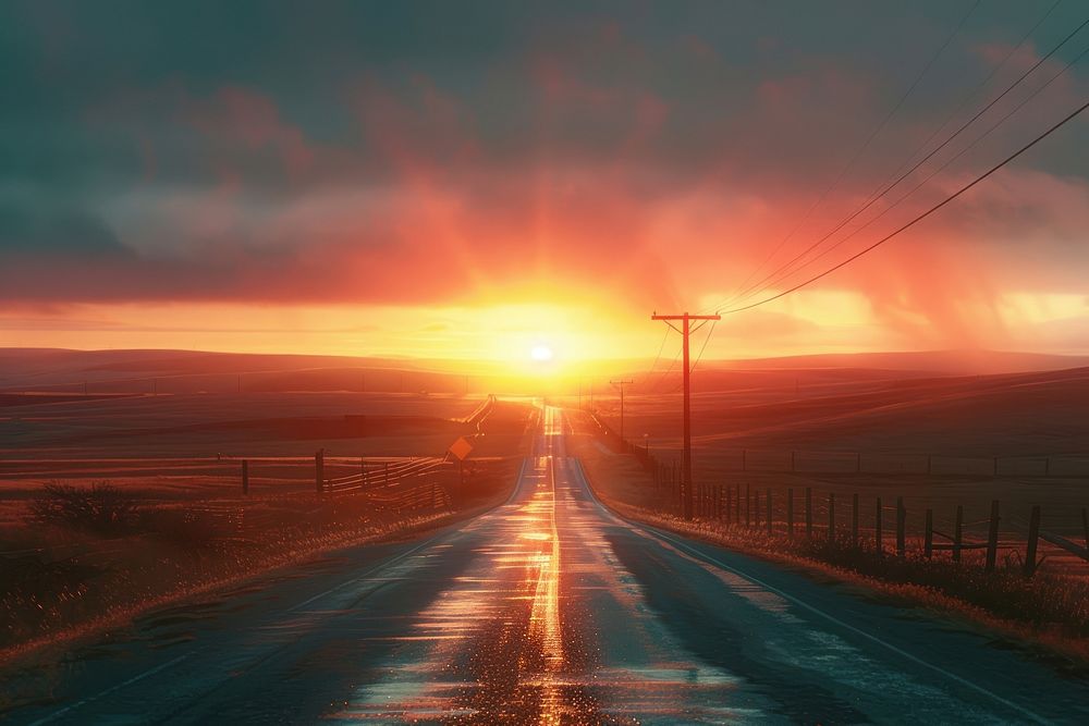 Asphalt highways road sky sun | Premium Photo - rawpixel