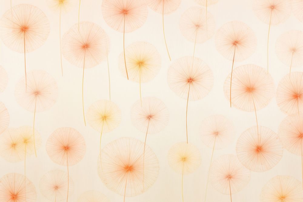 Dandelion pattern backgrounds wallpaper abstract.