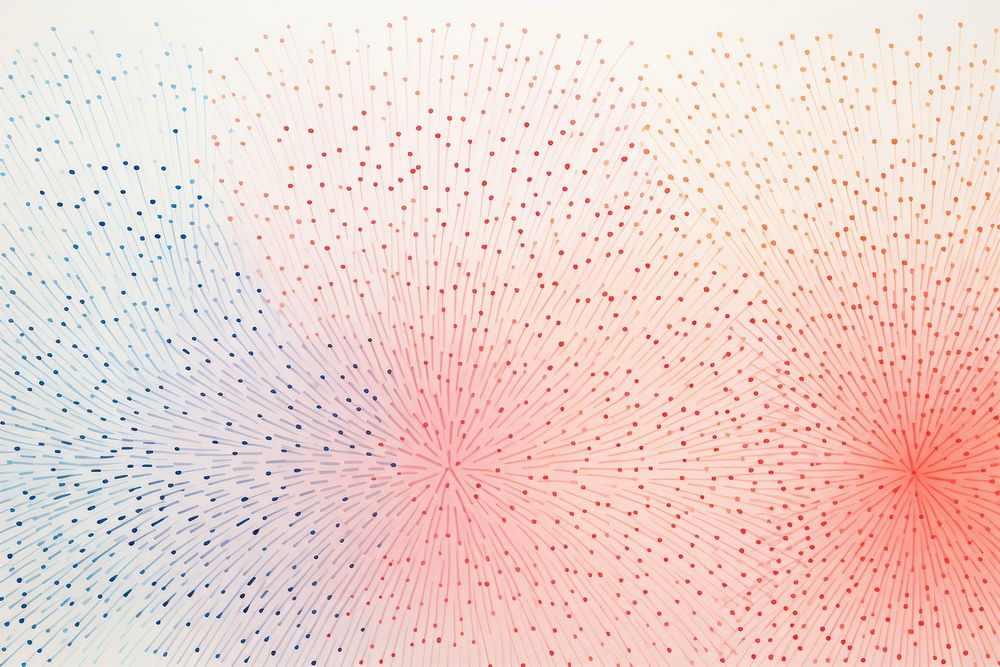 Risograph printing illustration minimal of fireworks pattern backgrounds abstract texture.
