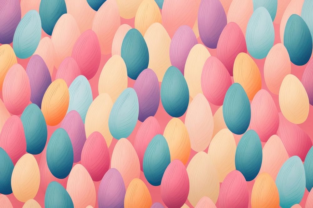 Easter egg pattern backgrounds abstract repetition.