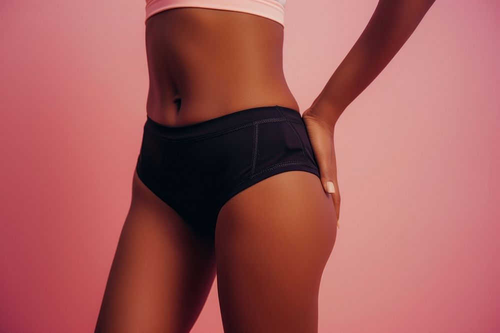 Woman waist underwear lingerie swimwear.