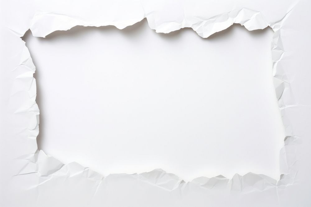 Torn strip of paper aesthetic white backgrounds white background.