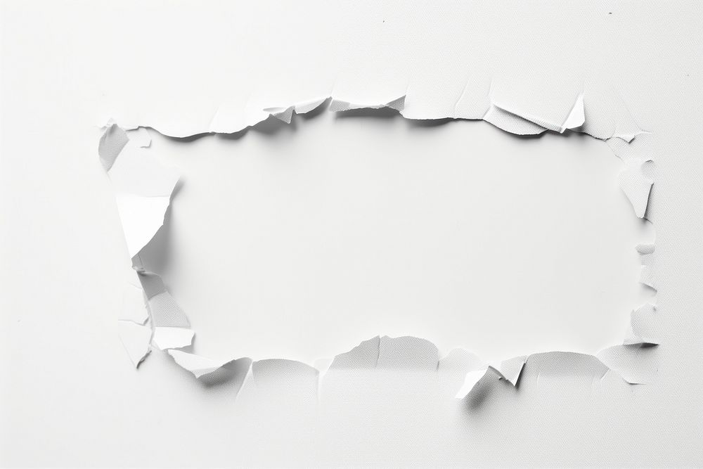 Torn strip of paper aesthetic newspaper white backgrounds white background.