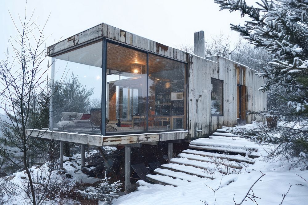 Holiday home that can architecture building outdoors.