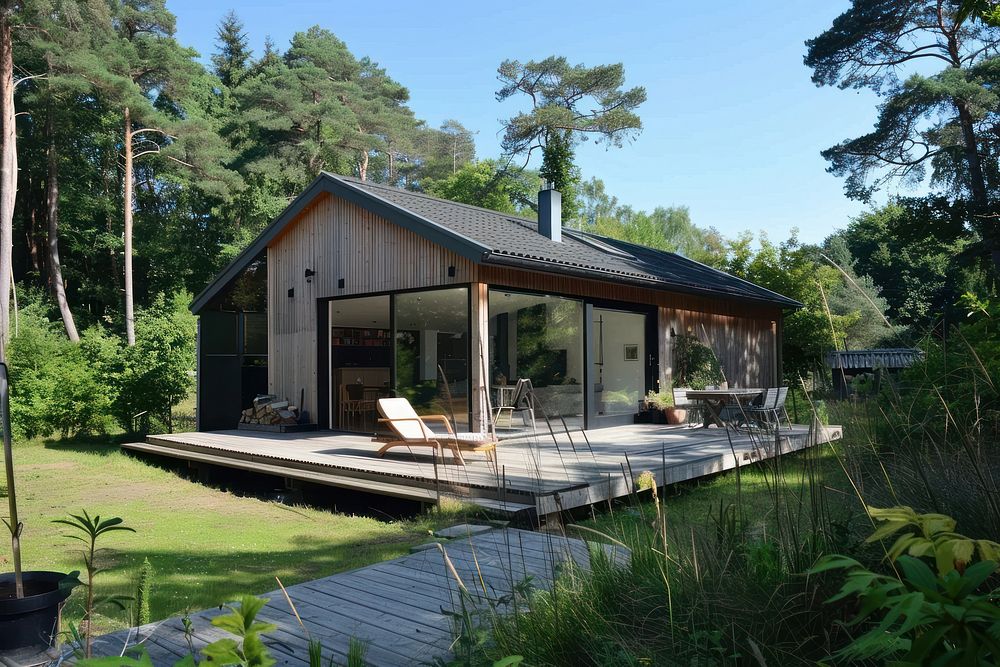 Holiday home that can architecture building outdoors.