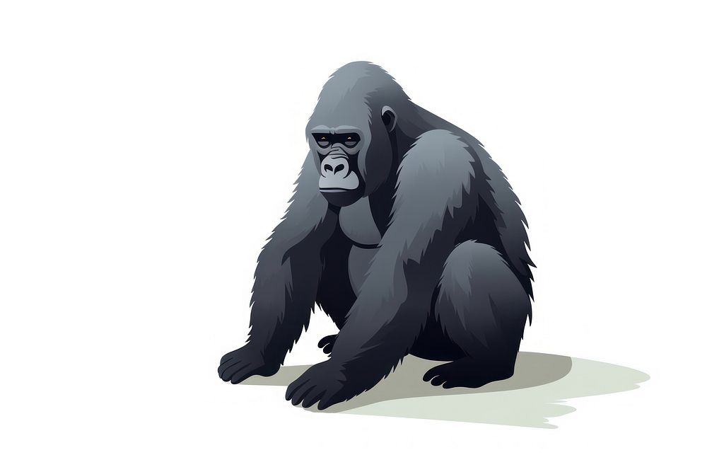 Gorilla gorilla wildlife mammal.