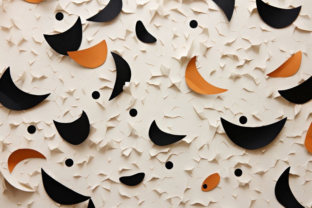 Minimal simple Background of halloween art backgrounds paper.