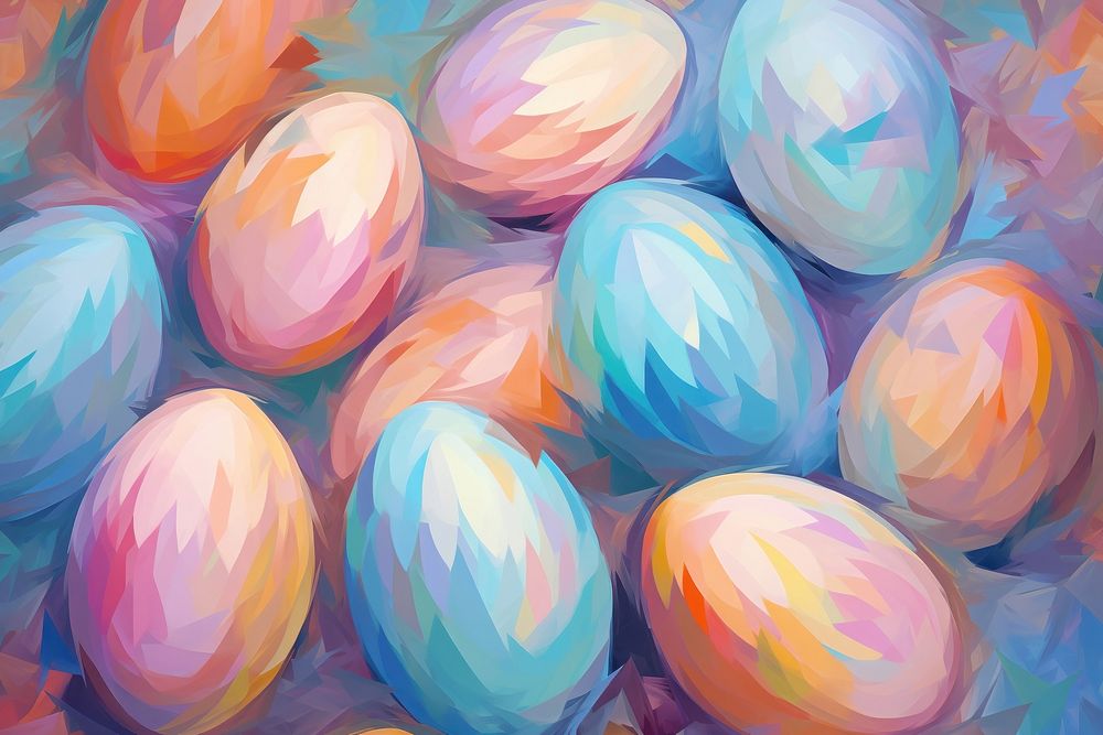 Easter egg pattern backgrounds painting celebration.