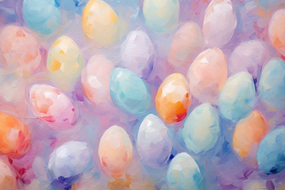 Easter egg pattern backgrounds painting confectionery.