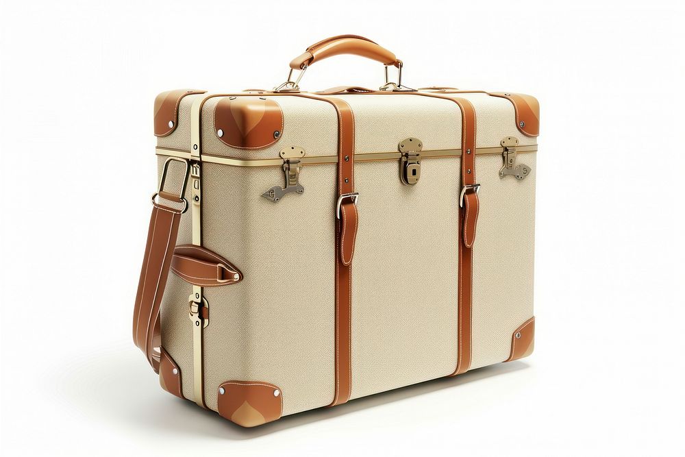 Vintage luggage bag suitcase handbag accessories.