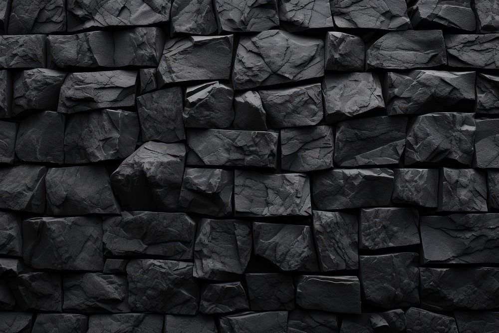 Basalt wall backgrounds black architecture.