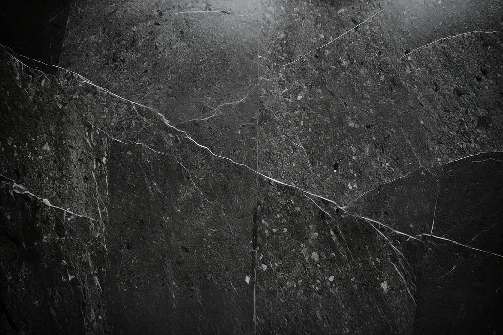 Black granite wall backgrounds flooring monochrome.