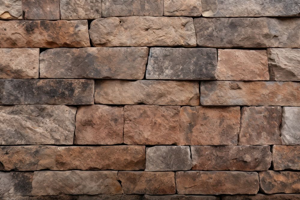 Brown granite wall architecture backgrounds texture.