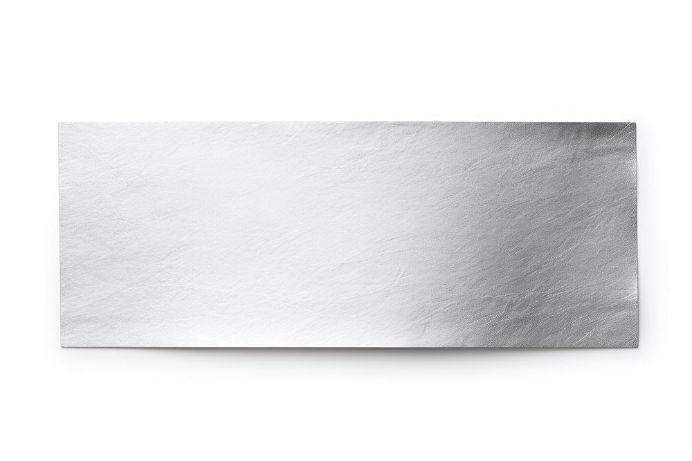 Aluminium adhesive strip backgrounds white paper.