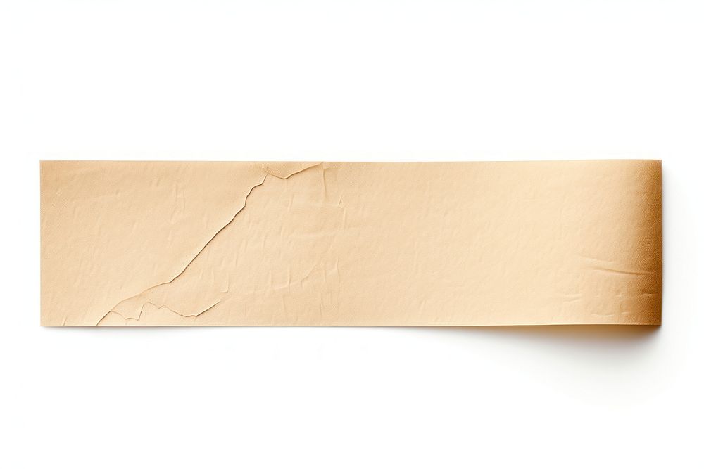 PNG Beige adhesive strip paper white background simplicity.