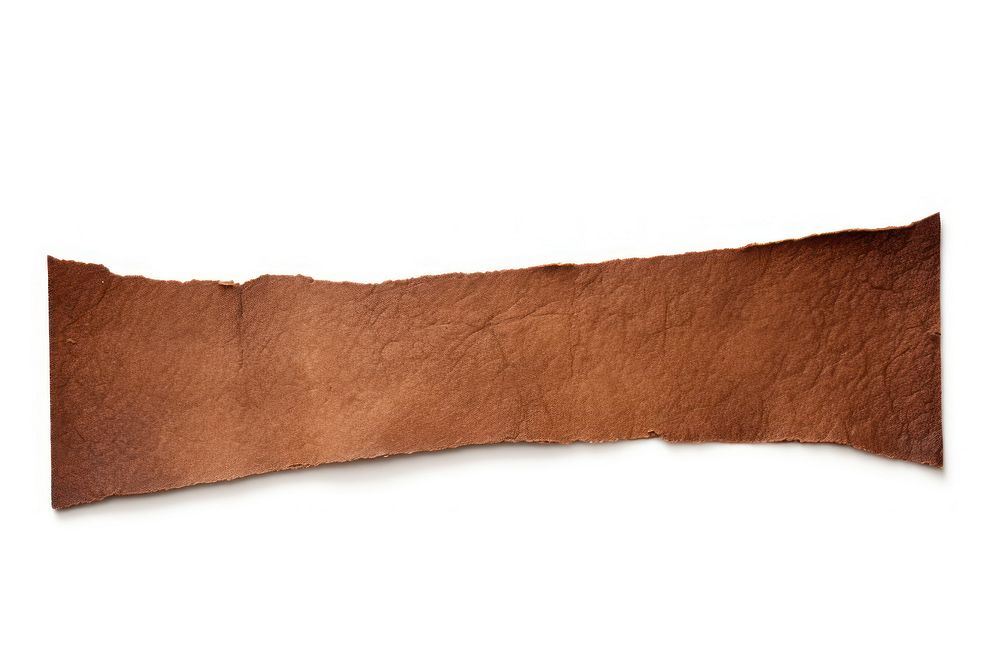 PNG Dark brown adhesive strip rough white background accessories.