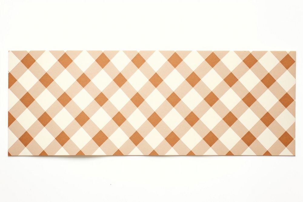 Geometric pattern adhesive strip white background tablecloth rectangle.