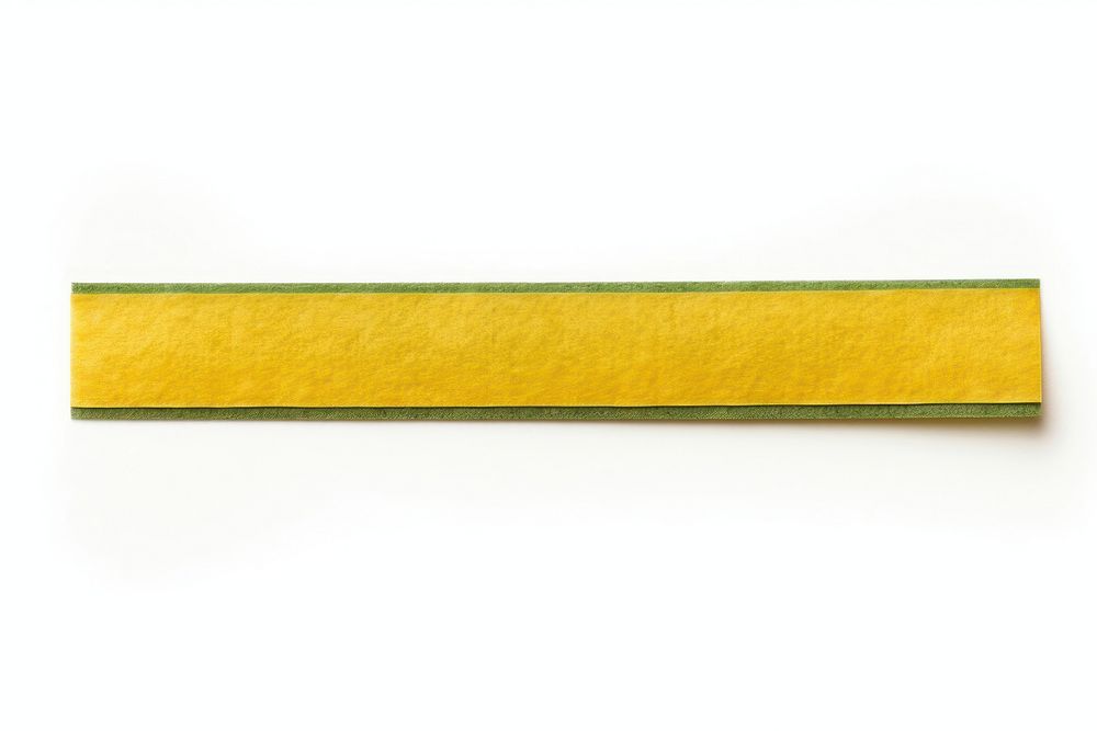 PNG Green yellow stripe adhesive strip white background rectangle eraser.