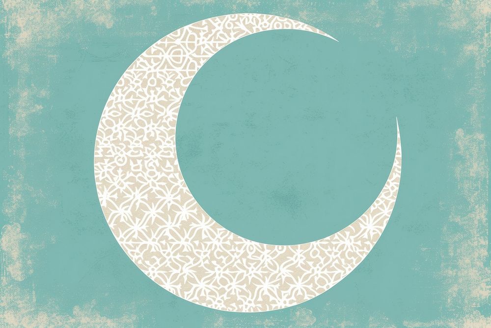 Moon backgrounds crescent pattern.