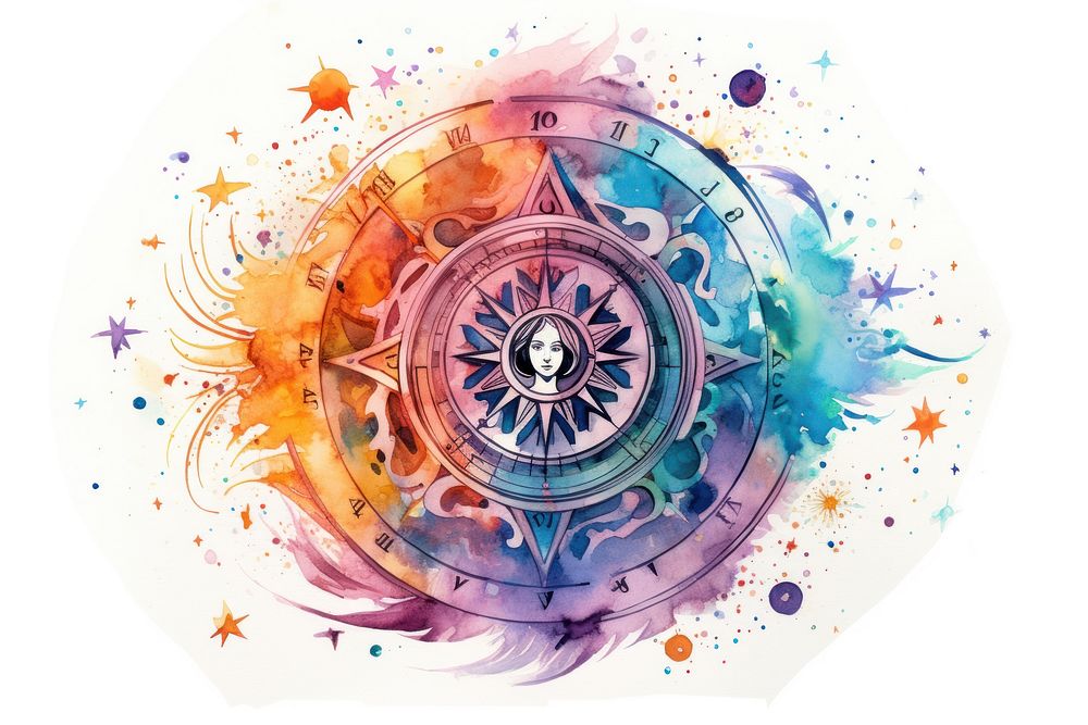 Astrology creativity abstract pattern Free Photo Illustration rawpixel