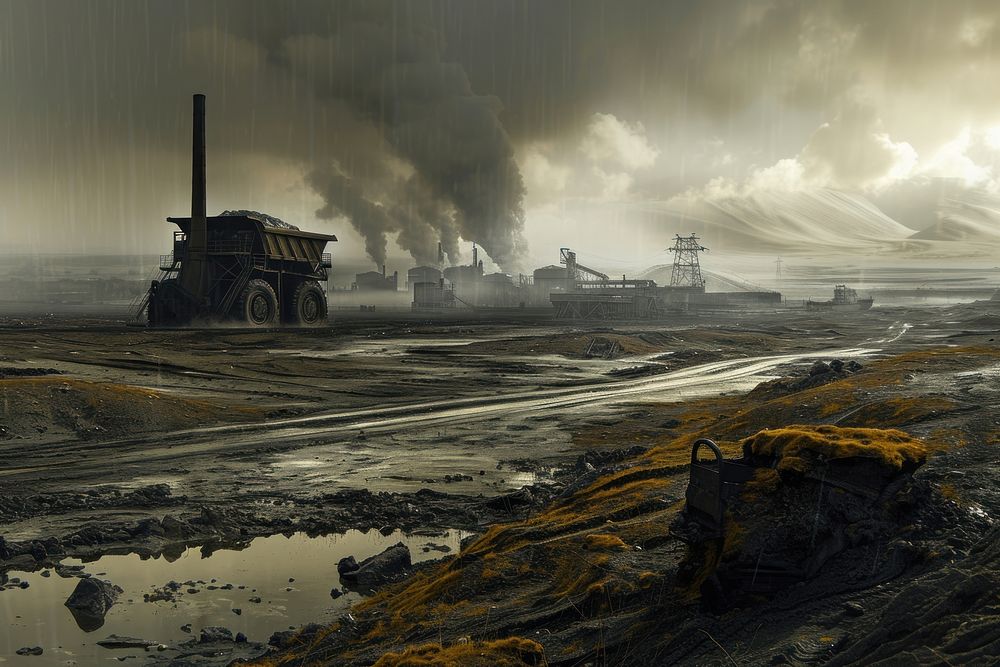 A mining pollution architecture technology.
