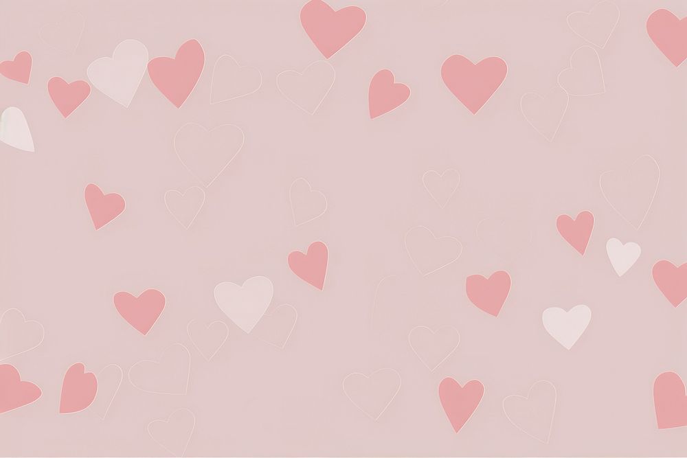 Heart pattern backgrounds petal abstract.