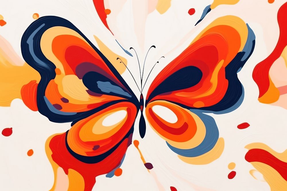 Butterfly abstract shape backgrounds pattern creativity.