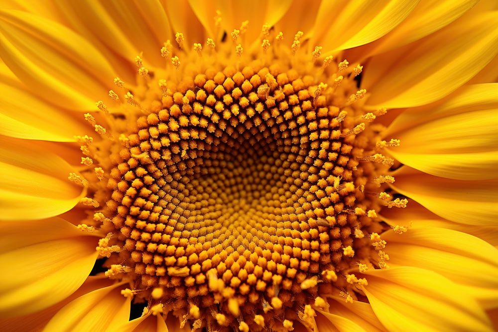 Sunflower backgrounds pollen petal.