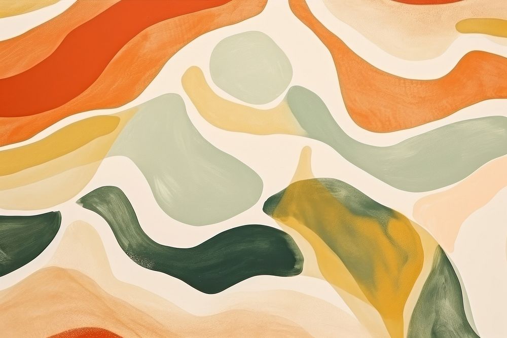 Earthy abstract shape backgrounds painting creativity.